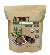 Front view of Anthony's Organic Ceylon Cinnamon Powder 1 lb